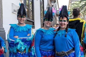 El Carnaval 'okupa' las calles del casco antiguo de la capital (Foto José Francisco Fernández Belda)